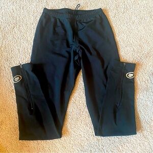NWOT Performance Women’s Fleece Lined Cycling Tights Black Size M Medium